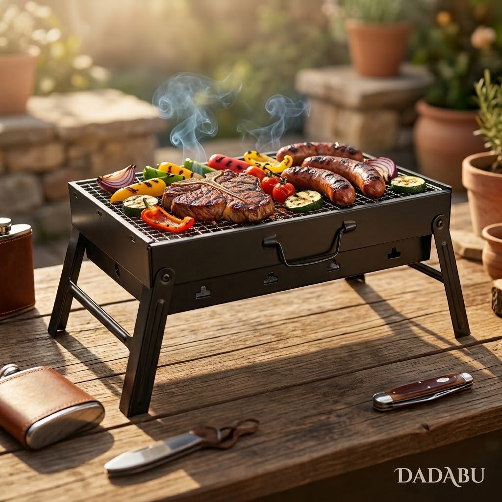Parrilla Portátil Plegable